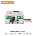 High Speed Wire Cutting & Stripping Machine RSM-WCS-40G