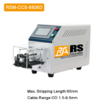 Semi-automatic Coaxial Cable Stripping Machine RSM-CCS-6806D