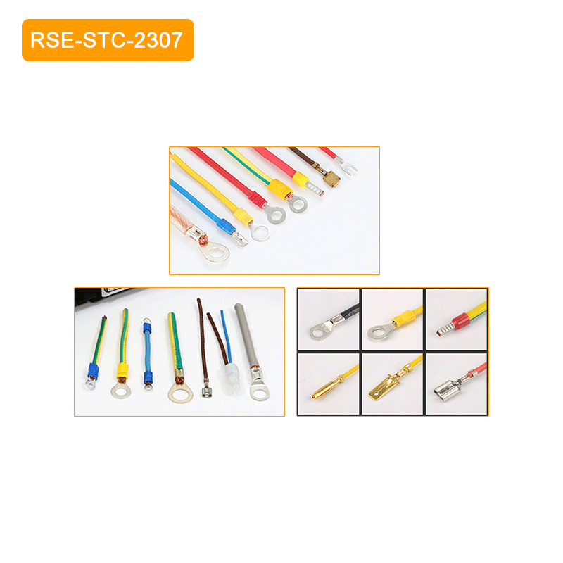 Wire Stripping & Terminal Crimping Machine (Electric) RSE-STC-2307