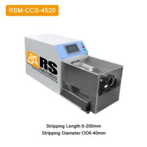 Semi-automatic Coaxial Cable Stripping Machine RSM-CCS-4520