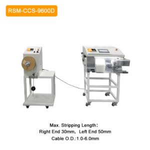 Full-automatic Coaxial Cable Stripping Machine RSM-CCS-9600D