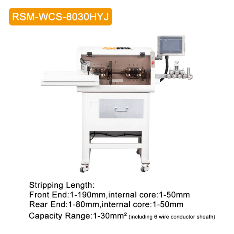 RS Automation RSM-WCS-8030HYJ sheath cable cutting and stripping machine