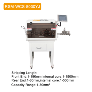 Sheath Cable Cutting & Stripping Machine RSM-WCS-8030YJ