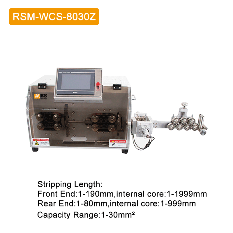 Sheath Cable Cutting & Stripping Machine RSM-WCS-8030Z