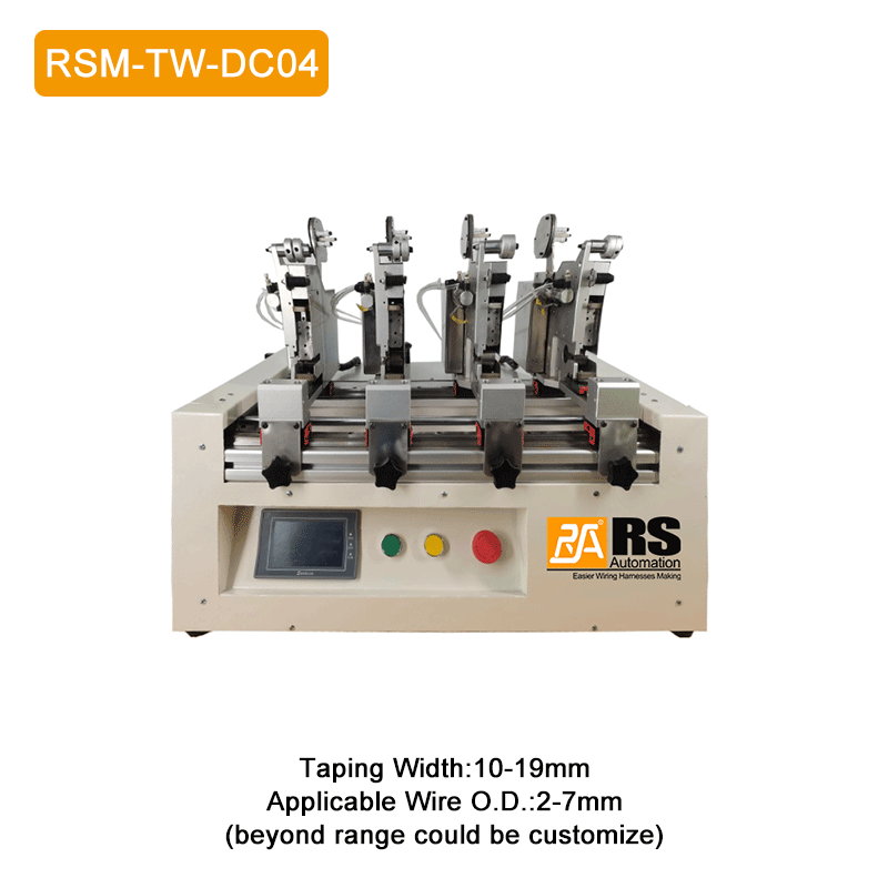 Four-position Simultaneous Spot Taping Machine RSM-TW-DC04