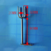 L-type Base 4pin Fork U10-U50 RS-DZ008/DZ009/DZ010/DZ011/DZ012/DZ013/DZ014/DZ015/DZ016