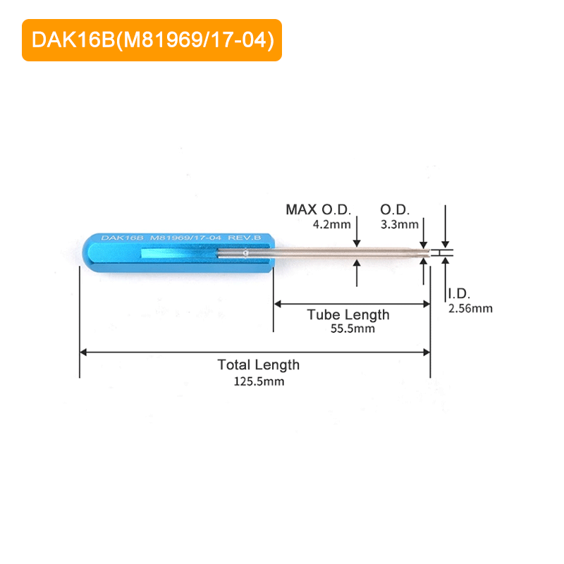 Terminal Removal+Insertion DAK16B(M81969/17-04)