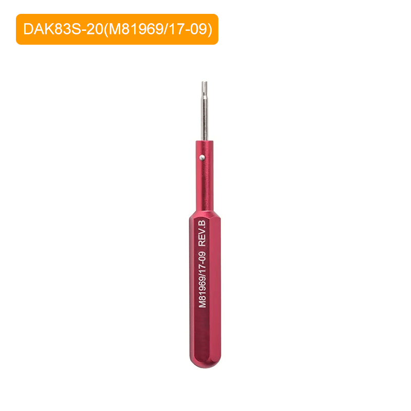 Half-round Terminal Removal Tool DAK83S-20(M81969/17-09)