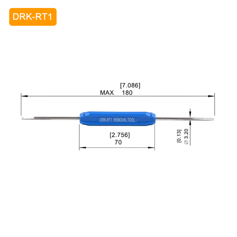 Special-shaped Terminal Removal Tool DRK-RT1