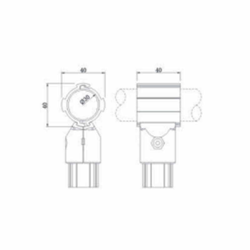 Heavy-duty Aluminum Joint 30WA-40L,30WA-40R