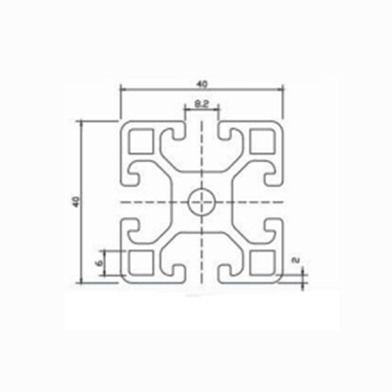 Heavy Duty Aluminum Profile A4040-2.0