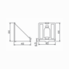 Aluminum Joint A4040-L45