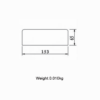 Clear Label Holder BA-120