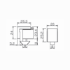 BA40-4M Spacer Block