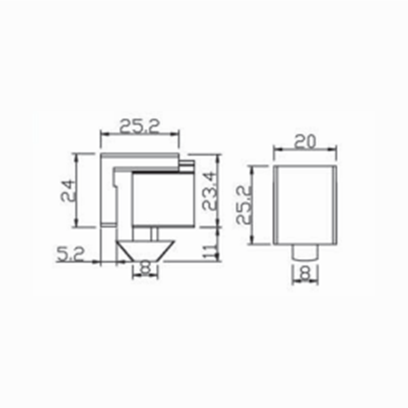 BA40-4M Spacer Block