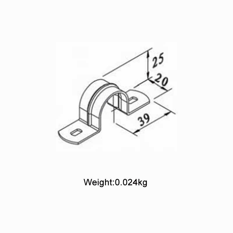 Pipe Clamp (double mount) BF-5