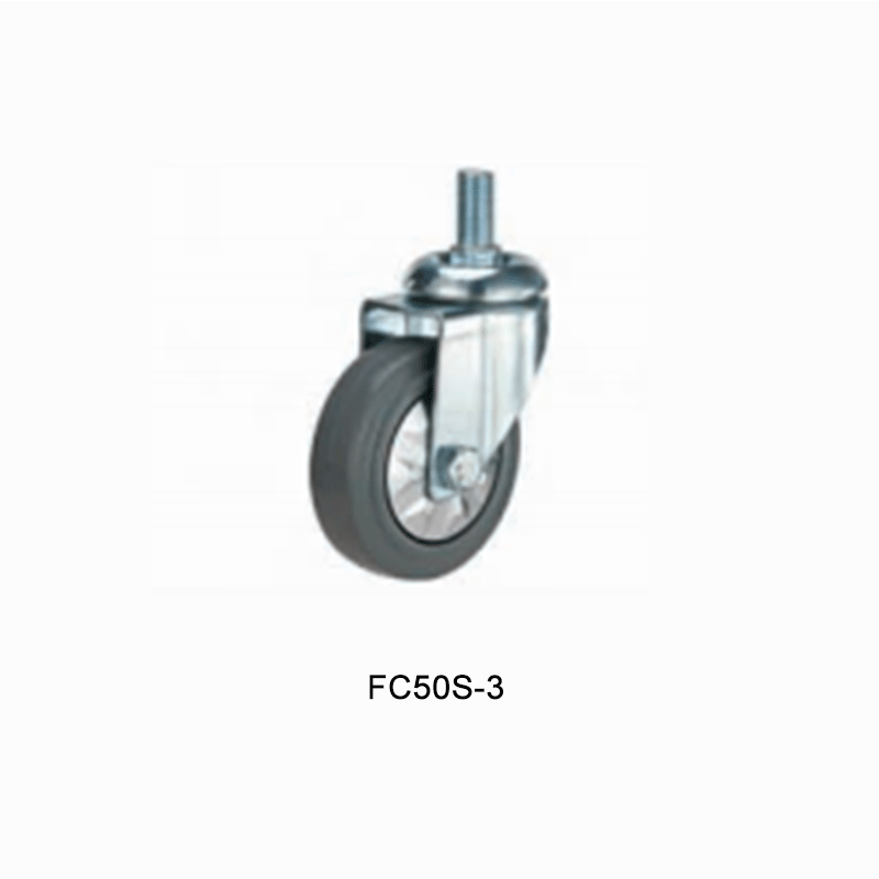 FC-Series Caster (Fastening Rubber+For Coated Pipe)