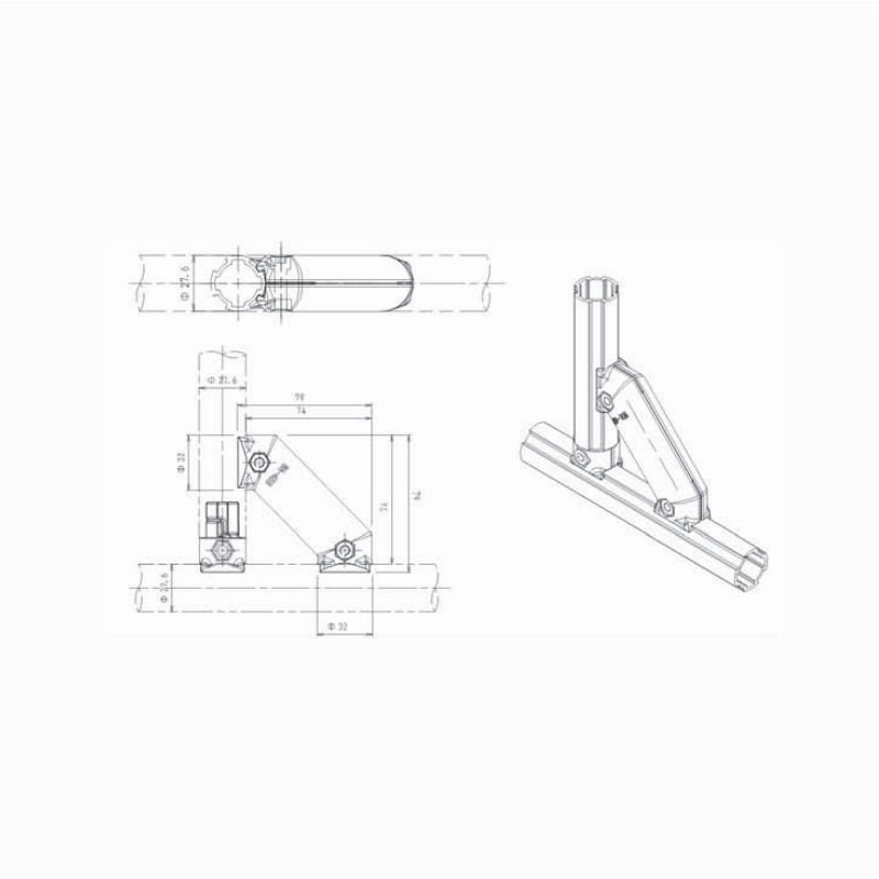 Aluminum Joint WA-45B