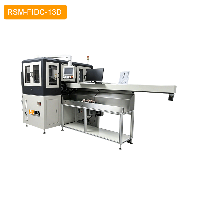 RSM-FIDC-13D Fully Automatic IDC Crimping Machine (Both Ends) RSM-FIDC-13D